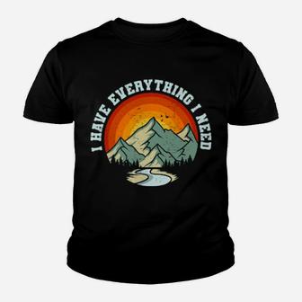 Valentines Day Hiking Couple Matching I Have Everything Youth T-shirt - Monsterry UK