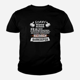 Verbeben Ein Barkeeper- Kinder T-Shirt - Seseable