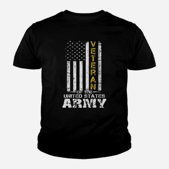 Veteran Of United States Us Army Vet Premium T-Shirt Gold Youth T-shirt | Crazezy CA