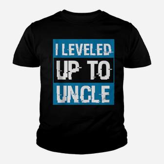 Video Game Uncle To Be Pregnancy Announcement Youth T-shirt - Monsterry