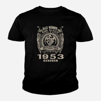 Vintage 1953 Geburtstags-Kinder Tshirt für Männer, Besten Jahrgang - Seseable