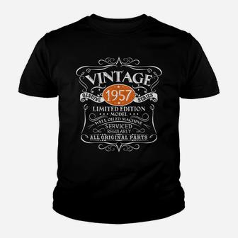 Vintage 1957 65Th Birthday Gift Men Women Original Design Youth T-shirt | Crazezy AU