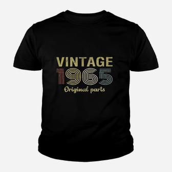 Vintage 1965 Original Parts Youth T-shirt | Crazezy