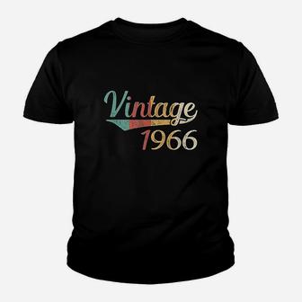 Vintage 1966 Made In 1966 Birthday Gift Men Women Youth T-shirt | Crazezy