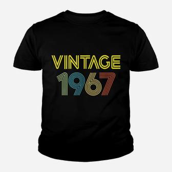 Vintage 1967 Birth Year Legend Born Original Young Genuine Youth T-shirt | Crazezy DE