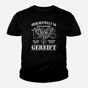 Vintage 1968 Geburtstags-Kinder Tshirt Herren, Retro Jahrgang 1968 Design - Seseable