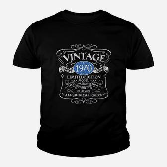Vintage 1970 51St Birthday Youth T-shirt | Crazezy DE