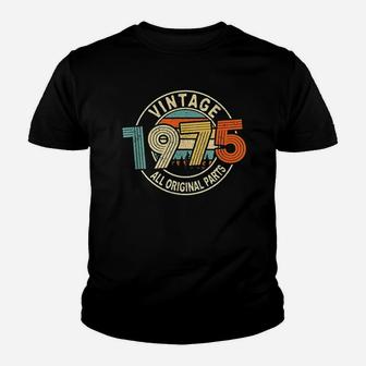 Vintage 1975 46 Years Old Gift 46Th Birthday Youth T-shirt | Crazezy DE
