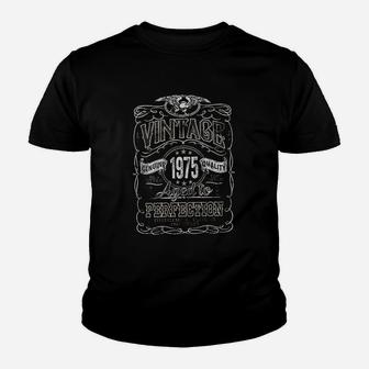 Vintage 1975 Aged To Perfection Youth T-shirt | Crazezy