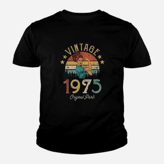 Vintage 1975 Made In 1975 45Th Birthday 45 Years Old Gift Youth T-shirt | Crazezy AU