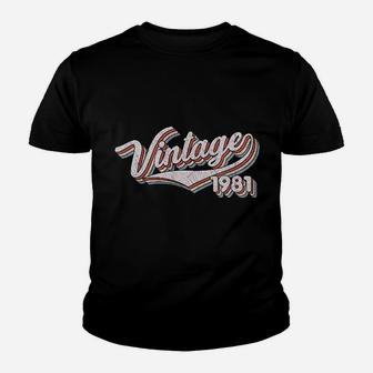 Vintage 1981 Youth T-shirt | Crazezy DE