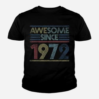 Vintage 47Th Birthday Gifts - Awesome Since 1972 Youth T-shirt | Crazezy DE