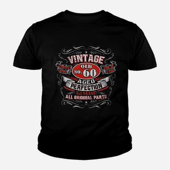 Vintage 60Th Birthday Youth T-shirt | Crazezy UK