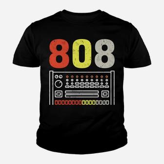 Vintage 808 Roland Drum Machine Gift For Men Women Drum Youth T-shirt | Crazezy