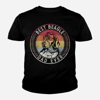 Vintage Best Beagle Dad Ever Father's Day Mens Youth T-shirt | Crazezy
