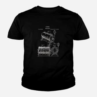 Vintage Coffee Roaster Youth T-shirt | Crazezy