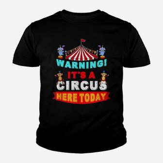 Vintage Costume Event Circus Staff Themed Birthday Party Youth T-shirt | Crazezy UK