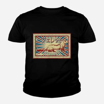 Vintage Ferret Owner Japanese Character Youth T-shirt | Crazezy UK