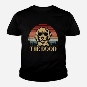Vintage Goldendoodle The Dood Gift Dad Mom Youth T-shirt | Crazezy AU