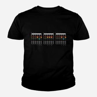 Vintage Guitar Chord Mean Youth T-shirt | Crazezy