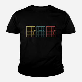 Vintage Guitar Chord Youth T-shirt | Crazezy