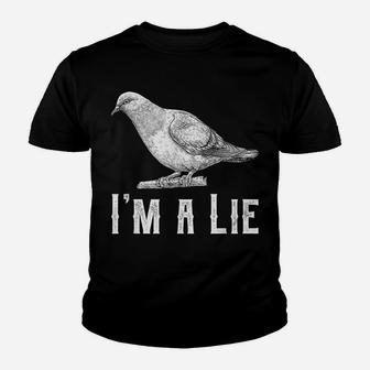 Vintage I Am A Lie Bird Aren't Real Spies Awesome Cute Gift Youth T-shirt | Crazezy UK