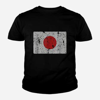 Vintage Japanese Flag Of Japan Souvenir Gift Youth T-shirt | Crazezy AU