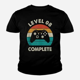 Vintage Level 8Th Complete 8 Year Wedding Anniversary Gift Youth T-shirt | Crazezy DE