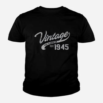 Vintage Made In 1945 Youth T-shirt | Crazezy