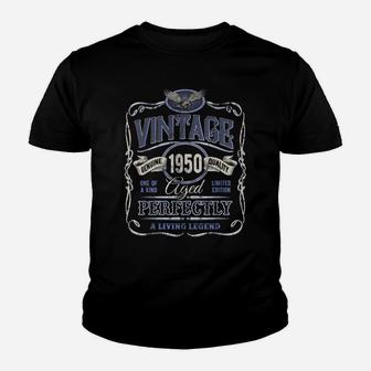 Vintage Made In 1950 Premium K1 Legend 70Th Birthday Youth T-shirt | Crazezy