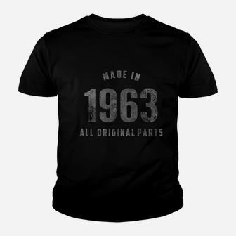 Vintage Made In 1963 All Original Parts Youth T-shirt | Crazezy CA