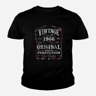 Vintage Made In 1966 55Th Birthday Youth T-shirt | Crazezy AU