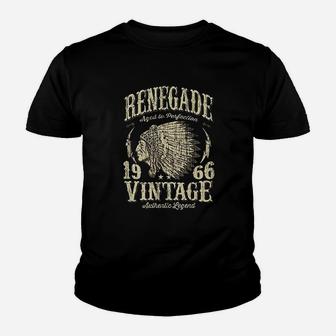Vintage Made In 1966 55Th Birthday Youth T-shirt | Crazezy DE