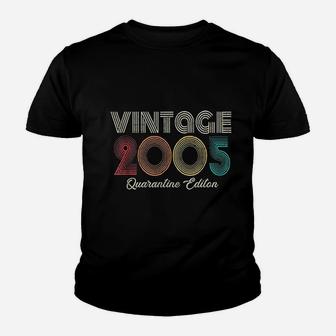 Vintage Made In 2005 16Th Birthday Youth T-shirt | Crazezy