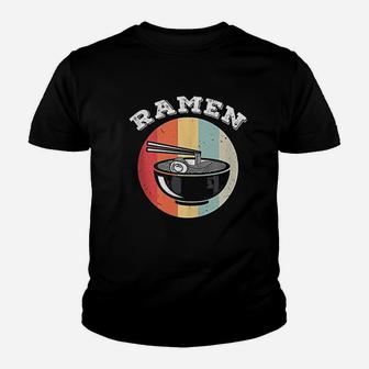 Vintage Ramen Soup Artwork Youth T-shirt | Crazezy
