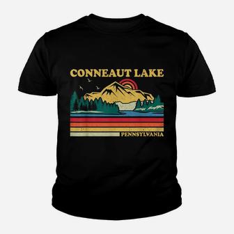 Vintage Retro Family Vacation Pennsylvania Conneaut Lake Youth T-shirt | Crazezy AU