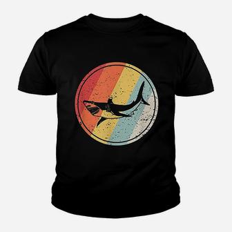 Vintage Retro Great White Shark Youth T-shirt | Crazezy