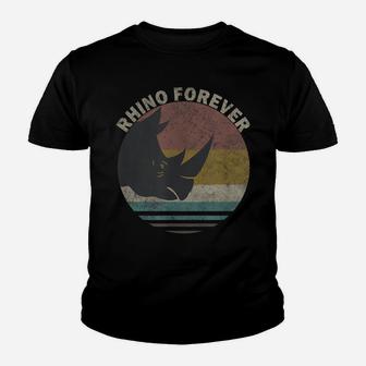 Vintage Rhino Gift Tee - Rhino Spirit Animal Youth T-shirt | Crazezy CA