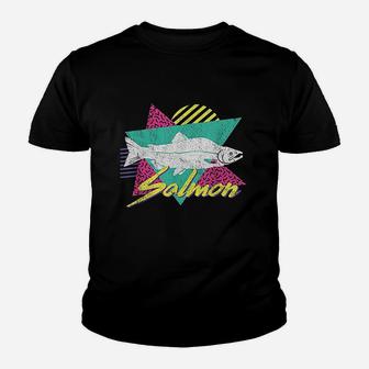 Vintage Salmon Fish Youth T-shirt | Crazezy AU