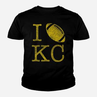 Vintage Sunday Funday Tshirt I Love Kansas City Kc Football Youth T-shirt | Crazezy UK