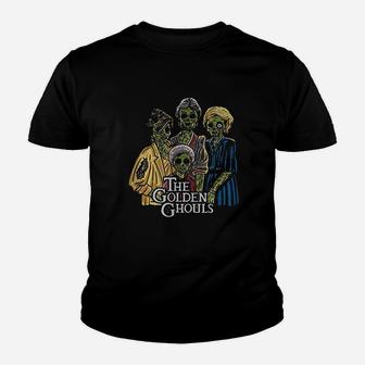 Vintage The Golden Ghouls Gift Youth T-shirt | Crazezy CA
