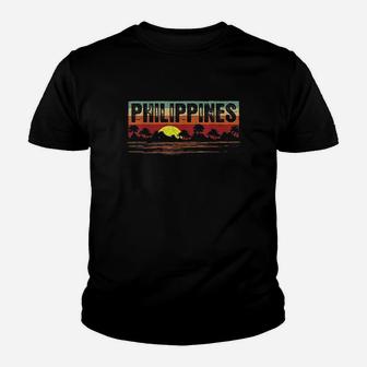 Vintage Tropical Philippines Filipino Heritage Youth T-shirt | Crazezy UK