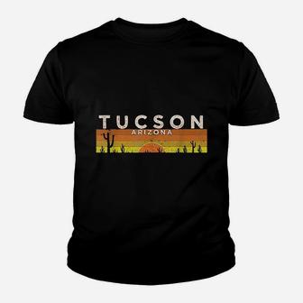 Vintage Tucson Arizona Desert Retro Youth T-shirt | Crazezy AU