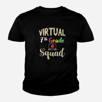 Virtual 7Th Grade Squad Teacher Student Back To School Youth T-shirt | Crazezy CA