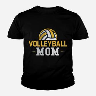 Volleyball Mom Gift Funny Sports Mom Mothers Day Youth T-shirt | Crazezy