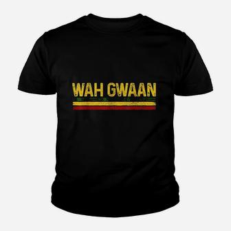 Wah Gwaan Jamaican Pride Youth T-shirt | Crazezy