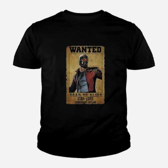 Wanted Poster Youth T-shirt | Crazezy CA
