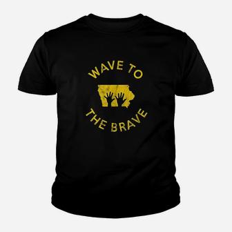 Wave To The Brave Youth T-shirt | Crazezy CA