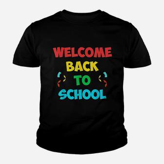 Welcome Back To School Youth T-shirt | Crazezy UK