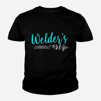Welders Wife Youth T-shirt | Crazezy DE